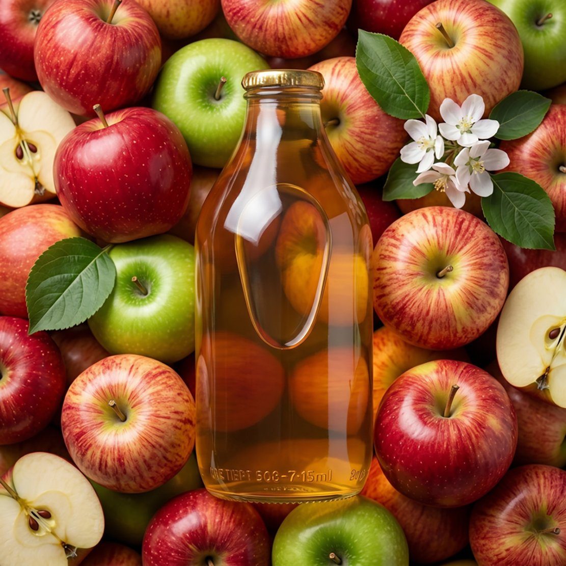 Apple Juice 1 Pint Glass Bottle