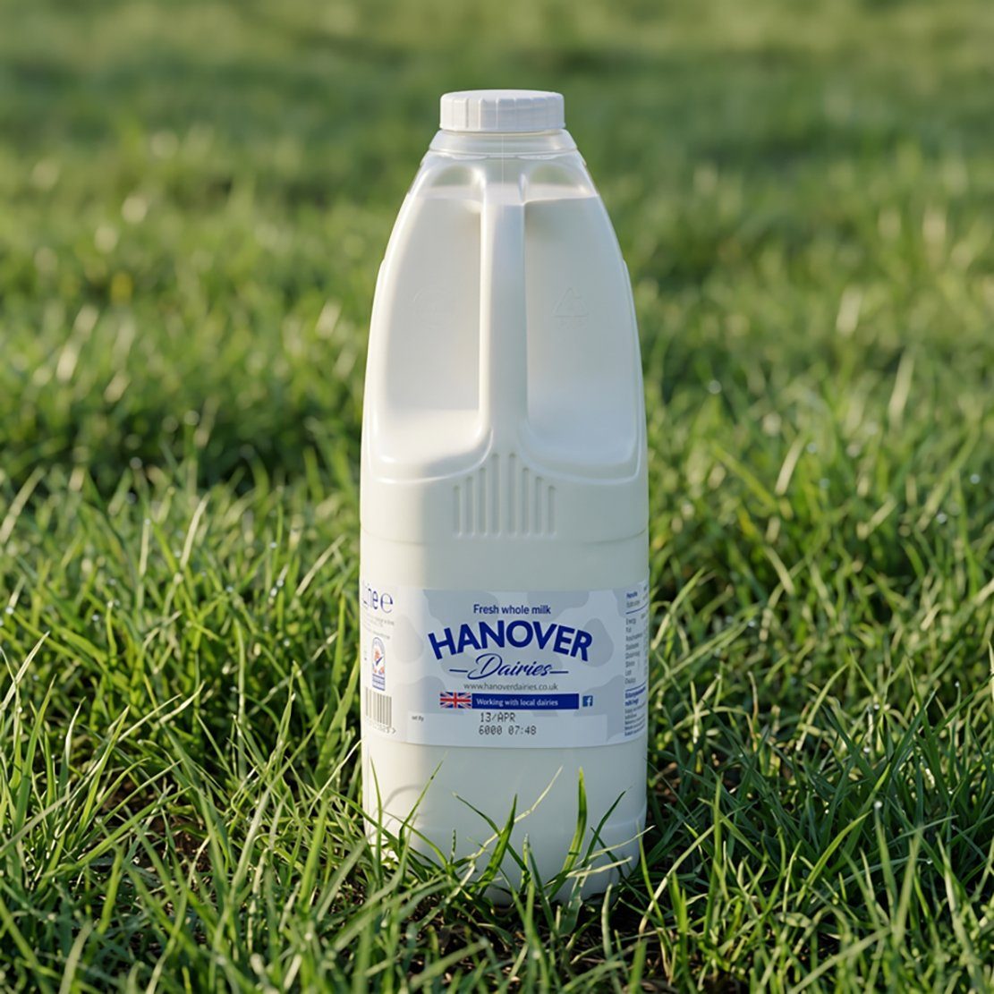 Whole Milk 2 Litre Poly Bottle